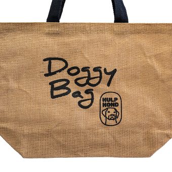 jute Doggybag tas