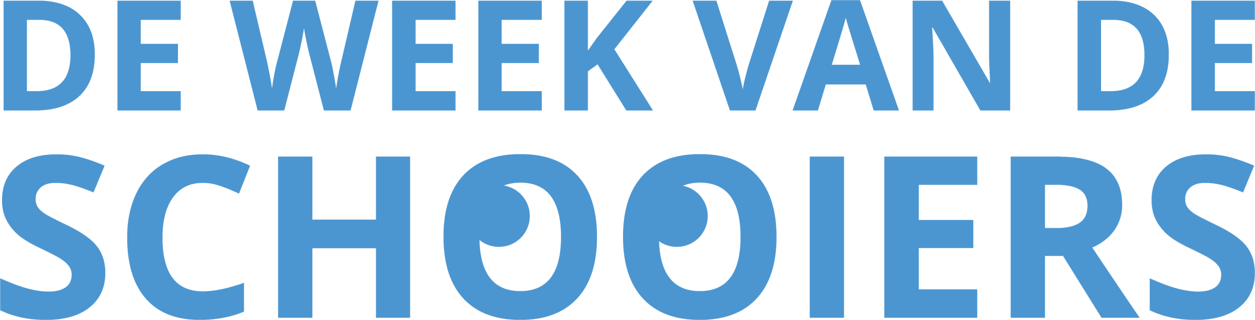 De Week van de Schooiers - logo blauw