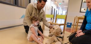 Inzet van hulphonden nu ook op de intensive care
